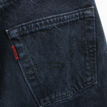 Load image into Gallery viewer, Womens LEVIS 501 Jeans Black | W26 L30
