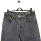 Womens LEVIS 501 Big E Jeans Grey Charcoal | W34 L28