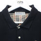 BURBERRYS 90s Polo Shirt Black | XL