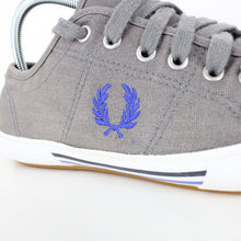 Load image into Gallery viewer, FRED PERRY Trainers Grey | UK 8
