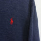 RALPH LAUREN Knit Sweatshirt Navy Blue | XL