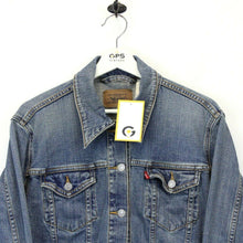 Load image into Gallery viewer, Womens LEVIS Denim Jacket Blue | Large
