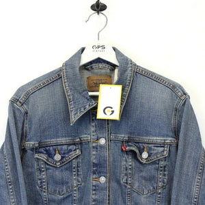 Womens LEVIS Denim Jacket Blue | Large