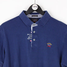 Load image into Gallery viewer, Mens PAUL &amp; SHARK Polo Shirt Navy Blue | Large
