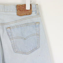 Load image into Gallery viewer, Mens LEVIS 501 Jeans Light Blue | W32 L32
