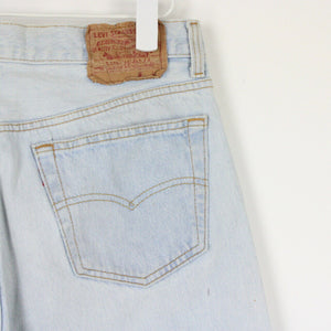 Mens LEVIS 501 Jeans Light Blue | W32 L32