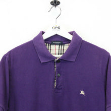 Load image into Gallery viewer, BURBERRY 00s Polo Shirt Purple | Medium
