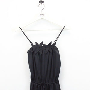 Womens 80s Dress Black | Small