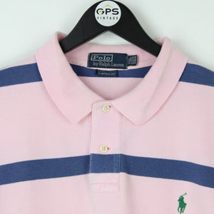 Mens RALPH LAUREN Polo Shirt Pink | XXL
