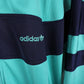 Vintage 80s ADIDAS Track Top Jacket Green | Small