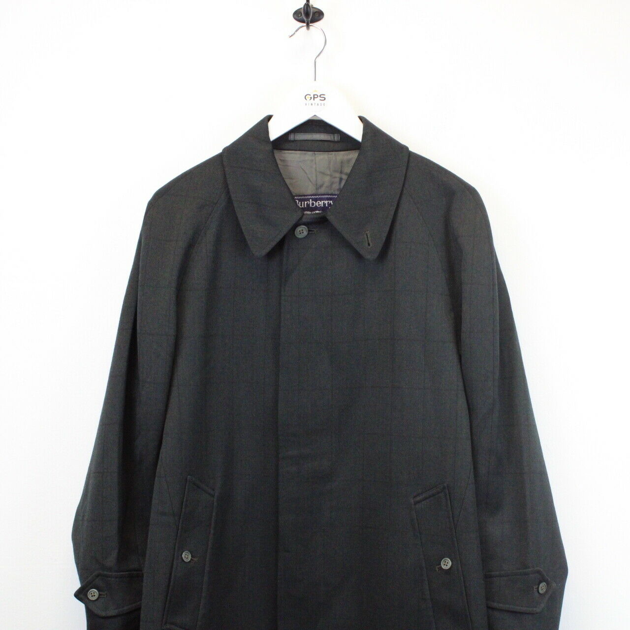 BURBERRYS 90s Trench Coat Grey | Large