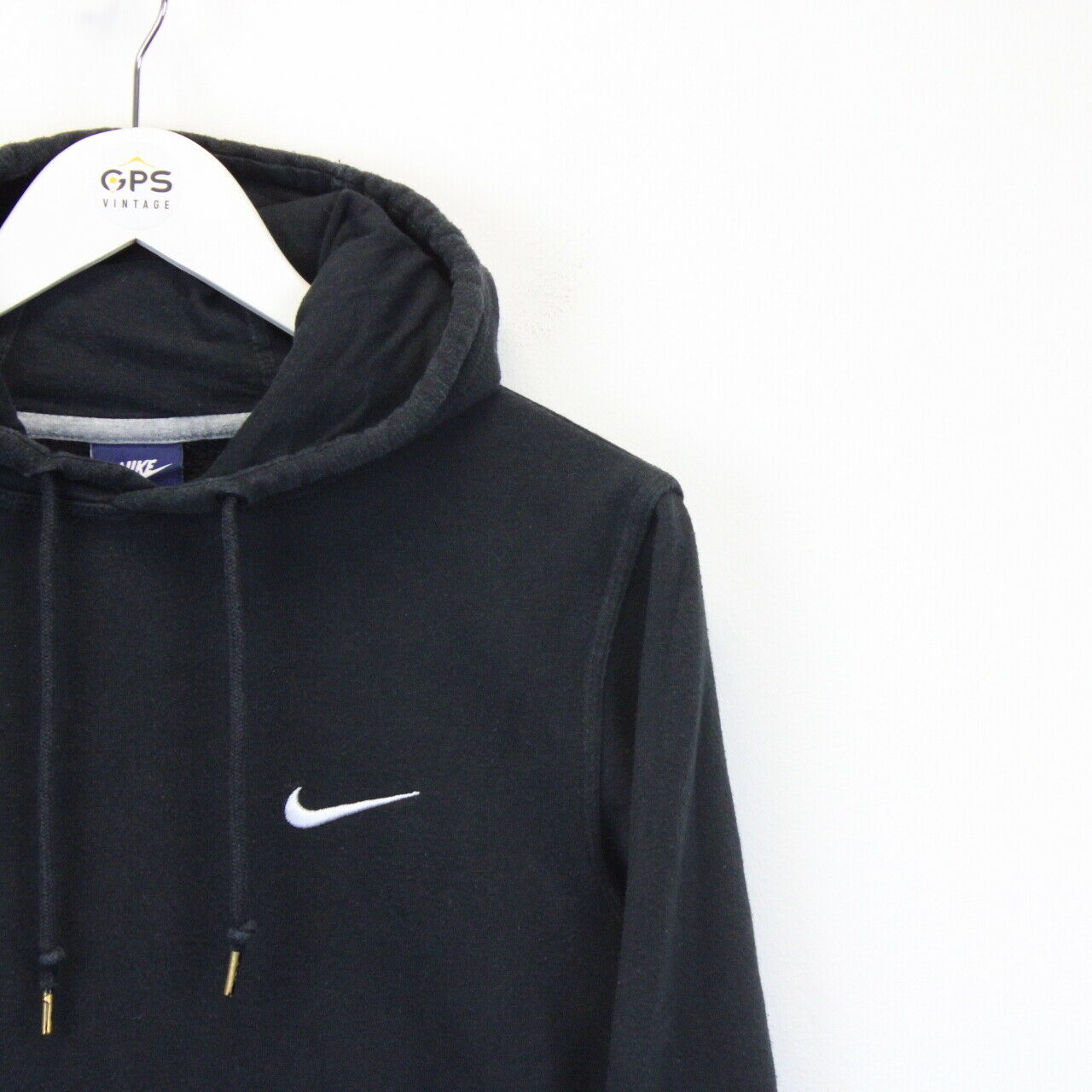 Womens NIKE 00s Hoodie Black | Small