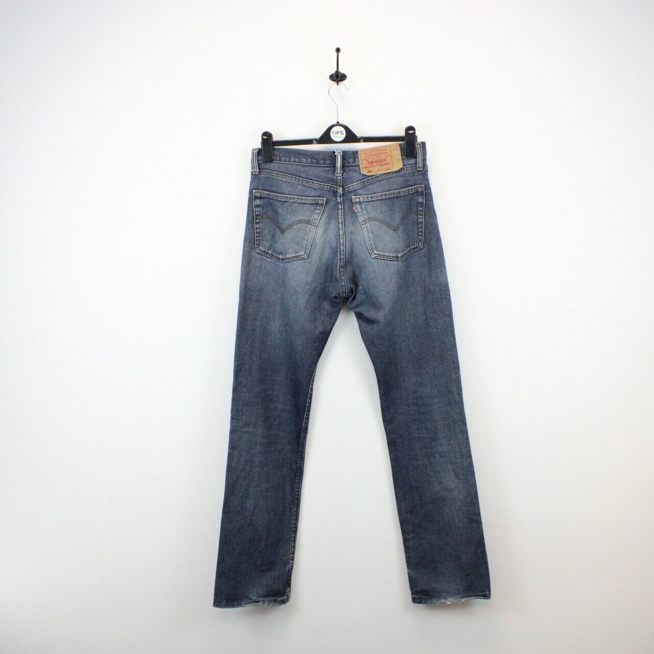 90s LEVIS 501 Jeans Mid Blue | W33 L34 – GPS Vintage
