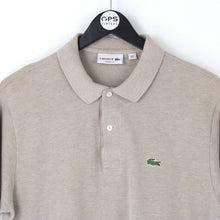 Load image into Gallery viewer, LACOSTE Polo Shirt Khaki Beige | Large
