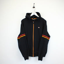 Load image into Gallery viewer, Vintage ELLESSE Hoodie Black | Large
