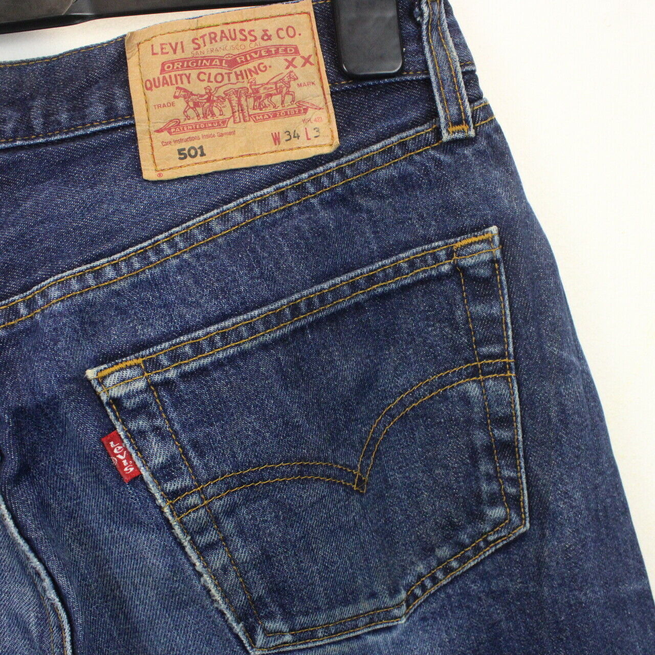 LEVIS 501 Jeans Dark Blue | W34 L30