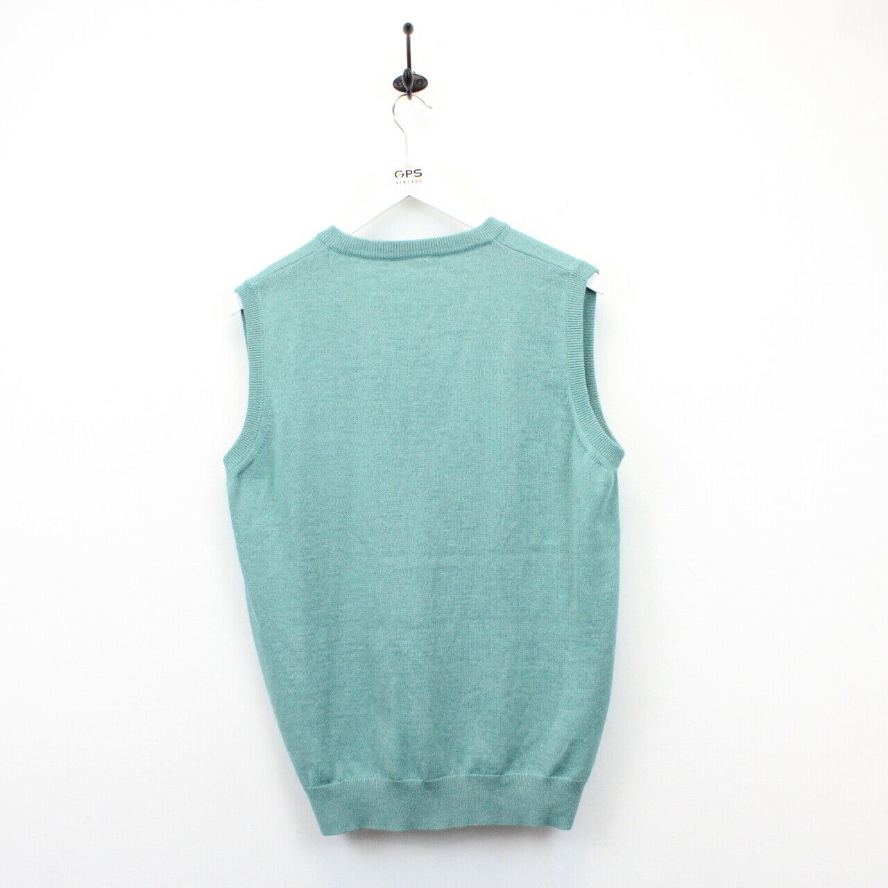 LACOSTE 00s Knit Vest Green | Medium