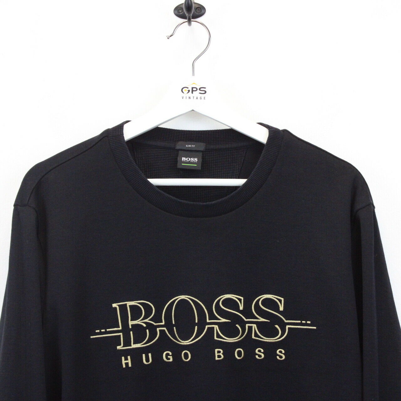 HUGO BOSS Sweatshirt Black | Large