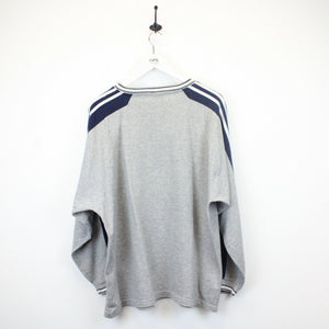 ADIDAS 90s Sweatshirt Grey | Large