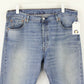 Mens LEVIS 501 Jeans Light Blue | W38 L30