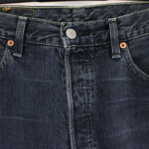 LEVIS 501 Jeans Black Charcoal | W32 L34