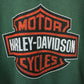 Womens HARLEY DAVIDSON 90s Sweatshirt Green | Medium