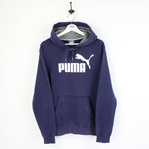 PUMA Hoodie Navy Blue | Medium