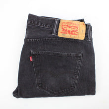 Load image into Gallery viewer, LEVIS 501 Jeans Black Charcoal | W40 L36
