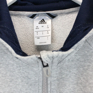 ADIDAS Hoodie Grey | Small