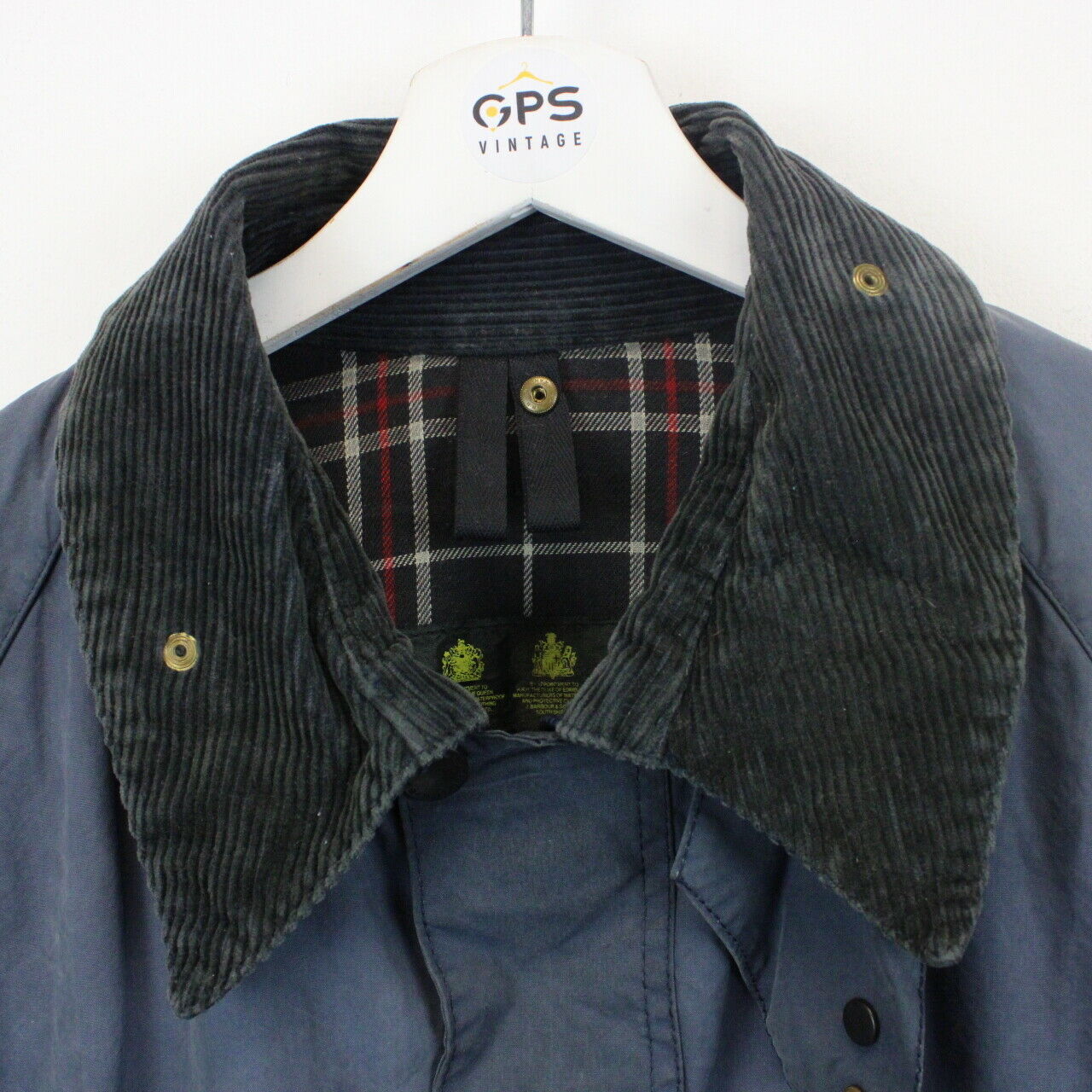 BARBOUR Bedale Waxed Jacket Blue | Large