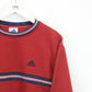 ADIDAS 90s Sweatshirt Red | Medium