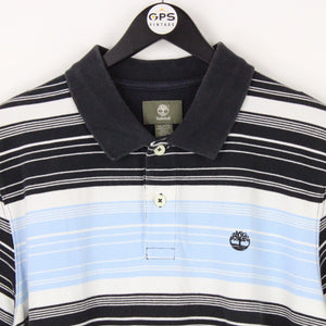 Mens TIMBERLAND 00s Polo Shirt Black | XL