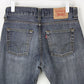 Mens LEVIS 512 Jeans Dark Blue | W32 L34