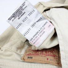 Load image into Gallery viewer, LEVIS 501 Jeans Beige | W32 L36

