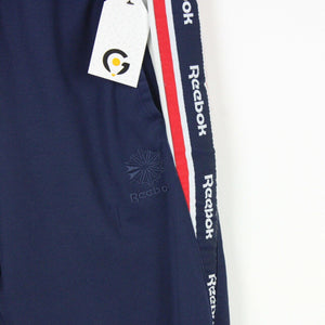 Mens REEBOK Joggers Navy Blue | Small