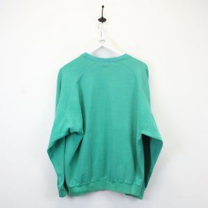 ADIDAS 80s Sweatshirt Green | Large