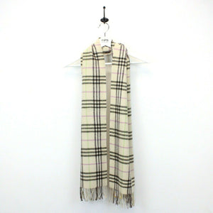 Womens BURBERRY 00s Nova Check Scarf | Cream