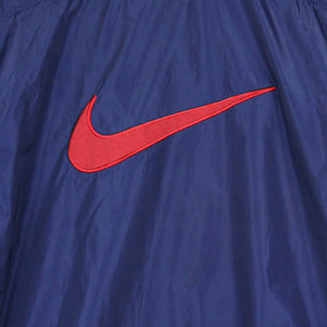 Vintage 90s NIKE Track Top Jacket Navy Blue | Medium