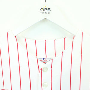 MLB 00s Philadelphia PHILLIES Jersey White | XS