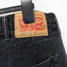 Load image into Gallery viewer, LEVIS 501 Jeans Black Charcoal | W40 L36
