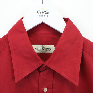 Vintage VALENTINO Shirt Red | Medium
