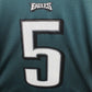 NFL REEBOK 00s Philadelphia EAGLES Jersey Green | Large