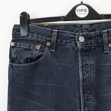 Load image into Gallery viewer, LEVIS 501 Jeans Black Charcoal | W32 L34
