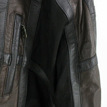 Load image into Gallery viewer, Mens 80s Leather Biker Jacket Brown | Large
