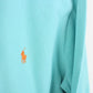 Womens RALPH LAUREN Hoodie Blue | Large
