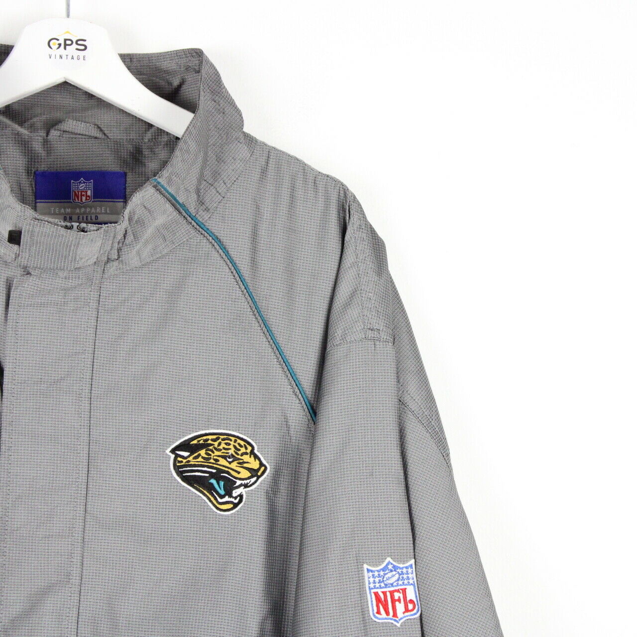 NFL Jacksonville JAGUARS Jacket Grey | XXL