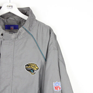 NFL Jacksonville JAGUARS Jacket Grey | XXL
