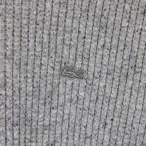 Mens LACOSTE Knit Sweatshirt Grey | XXL