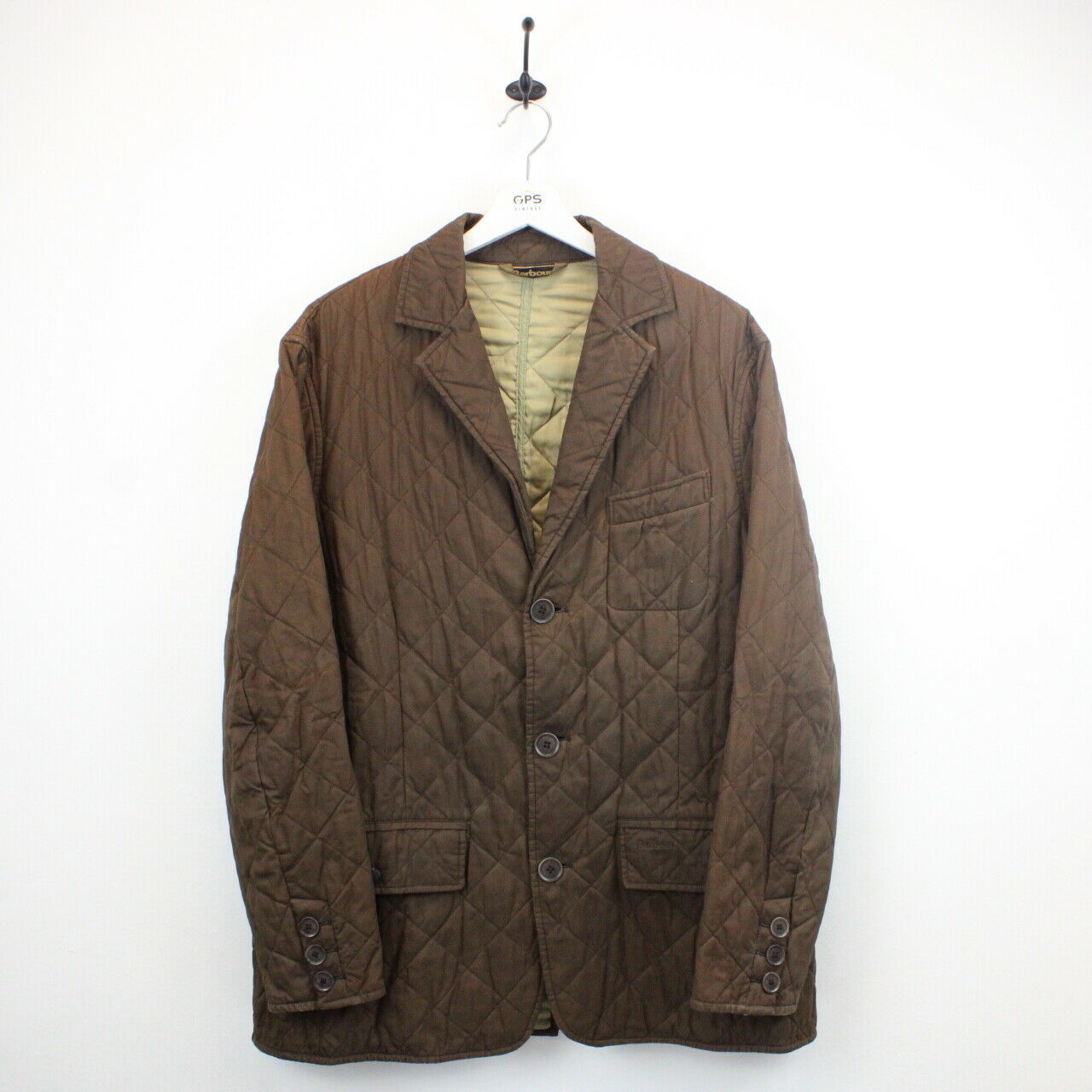 BARBOUR Quilted Jacket Brown | XL