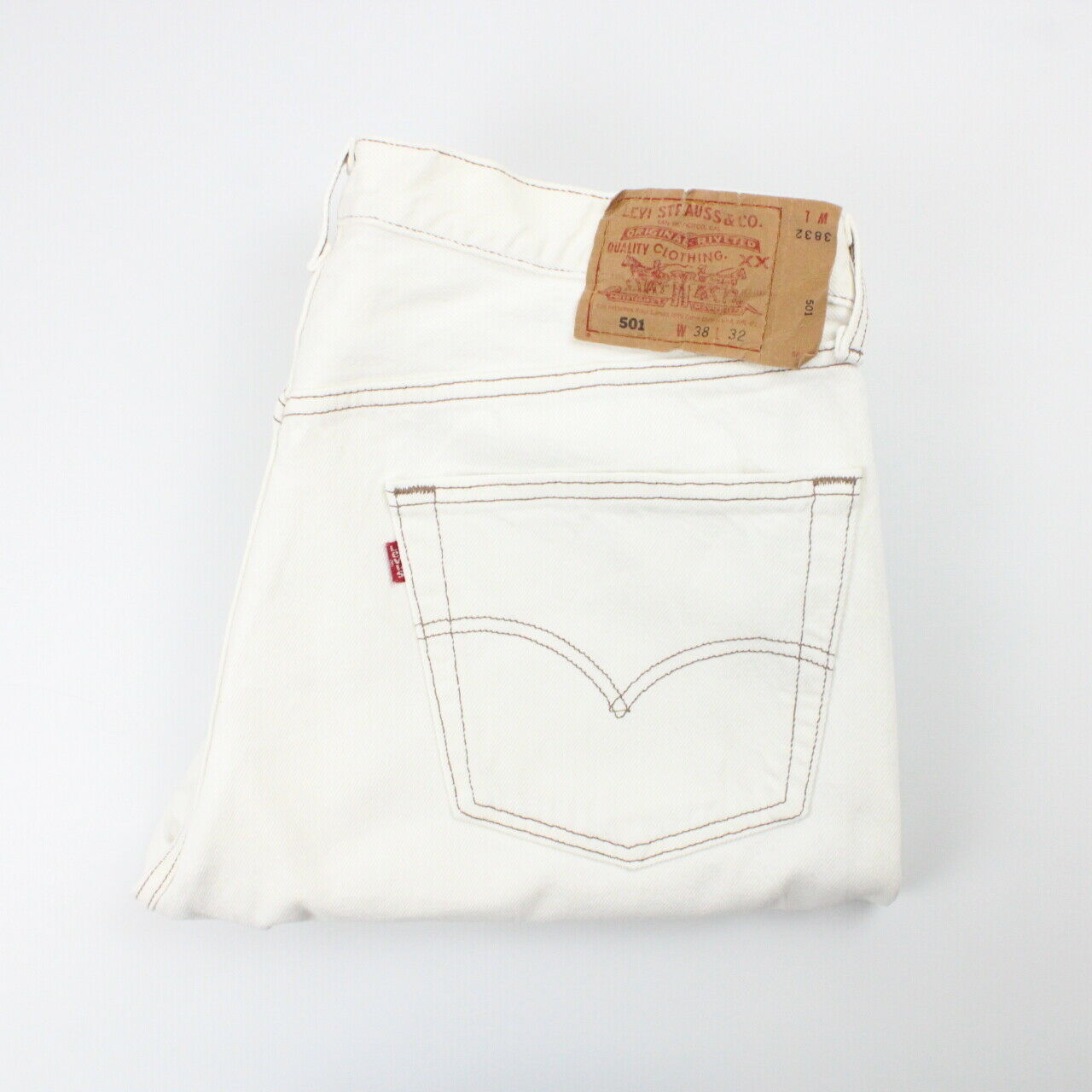 LEVIS 501 Jeans White | W38 L32